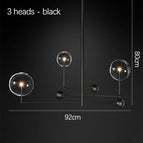 3 têtes noires / Lumière froide