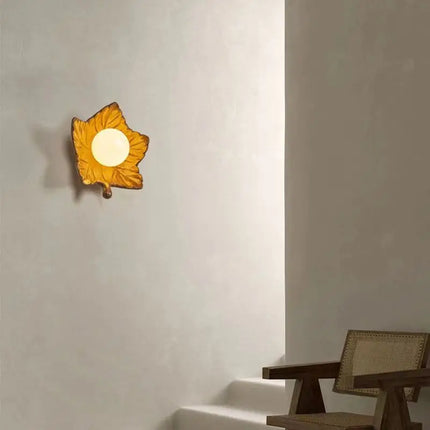 Applique murale en résine au design nordique moderne et lumineux — LZ4X9P2