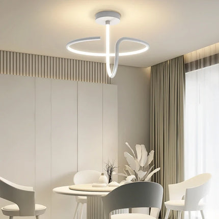 Lustre LED minimaliste TONDI pour couloir et salon — LZ4X9P2