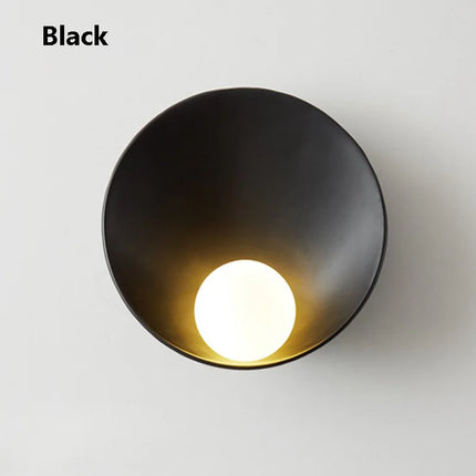 Applique murale LED en résine coquillage style chinois créatif — LZ4X9T2