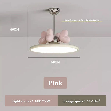 Lustre romantique mignon pour chambre de princesse enfant — LZ4P9X