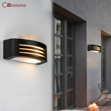 applique murale led moderne étanche pour intérieur et extérieur