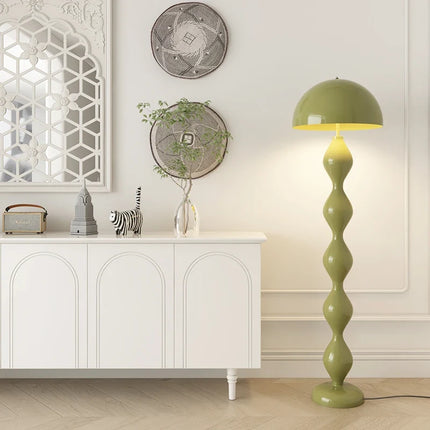 Lampadaire design créatif forme gourde avec interrupteur à pied — LZ4P9XJ