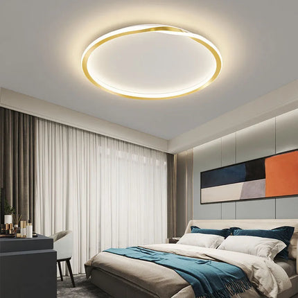 Plafonnier LED moderne pour décoration intérieure élégante et contemporaine — LZ4X9T1