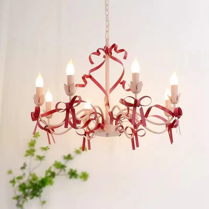 Lustre princesse rose pour chambre d’enfant — LZ4X9T2