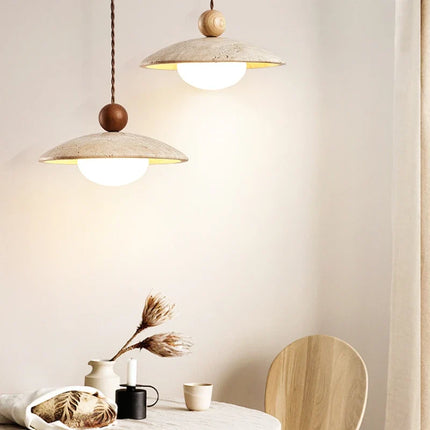 Suspension LED en pierre au style nordique pour intérieur — LZ4X9J2