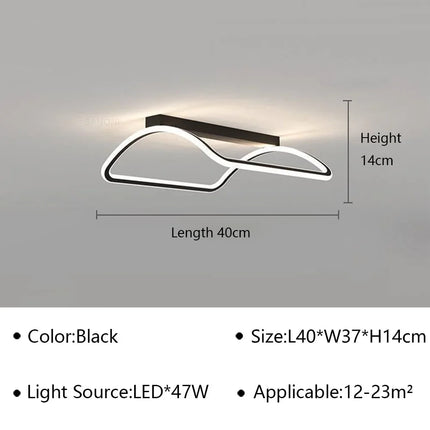 Lustre LED décoratif moderne pour intérieur — LZ4X9P2