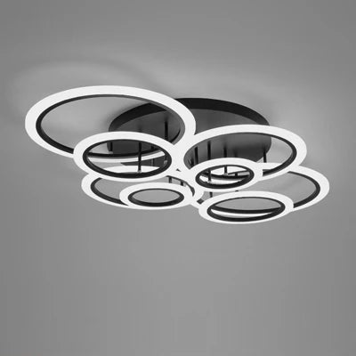 Lustre suspendu anneau moderne pour éclairage intérieur décoratif — LZ4X9M
