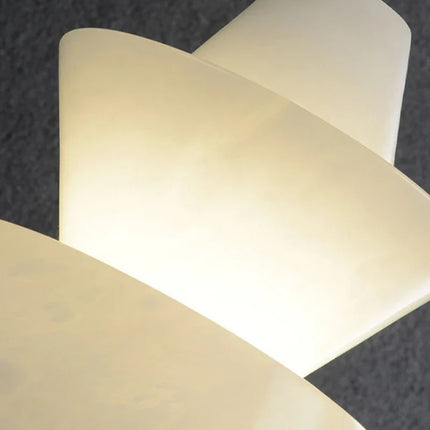 Suspension lustre en marbre naturel style rétro nordique — LZ4X9T