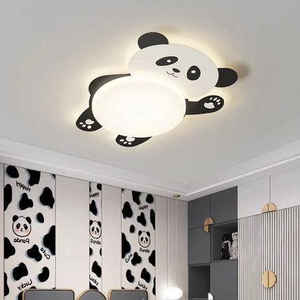 Plafonnier enfant design panda moderne et minimaliste — LZ4Q9XJ