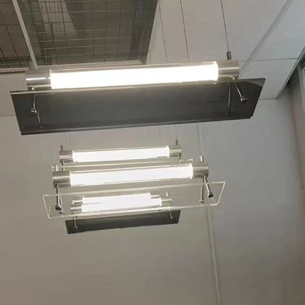 Suspension en verre avec câble métallique réglable — LZ4P9XQ