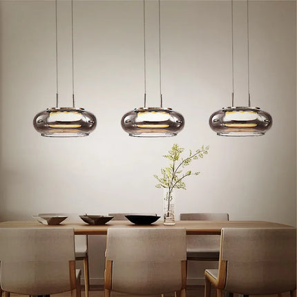 Suspension LED en verre avec cordon réglable pour intérieur — LZ4X9J