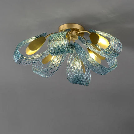Lustre suspension LED en cristal éclairage design — LZ4X9T