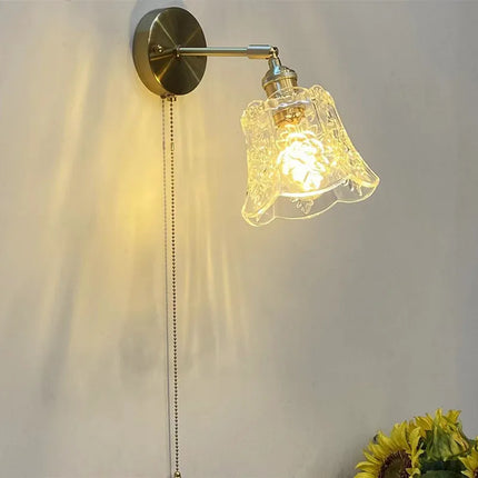 Applique murale vintage en cuivre antique pour intérieur élégant — LZ4X9T2