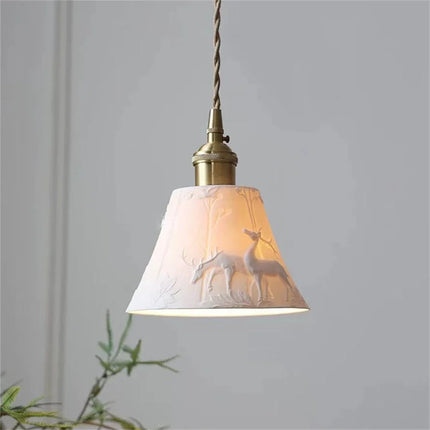 Plafonnier moderne en céramique pour décoration intérieure raffinée — LZ4X9T