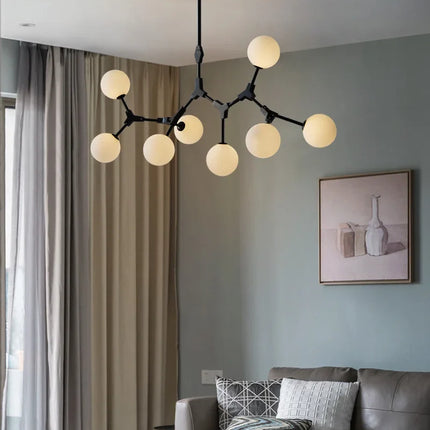 Lustre décoratif suspendu au style nordique élégant — LZ4X9M