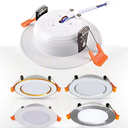 Spot LED encastrable à lumière trois tons moderne — LZ4X9P2