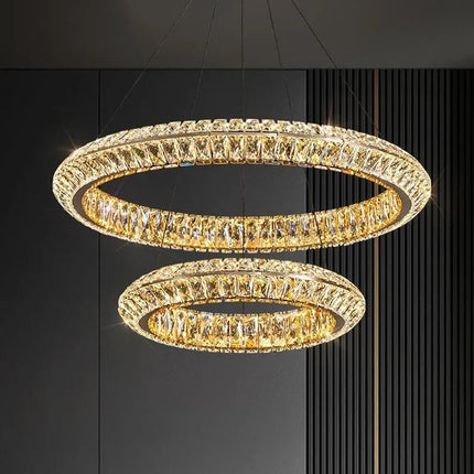 Lustre LED en cristal pour hôtel et bar — LZ4X9T2
