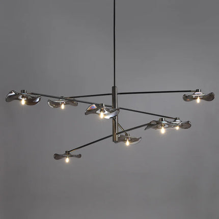 Lustre suspension en verre avec ampoule G4 et hauteur réglable — LZ4X9P
