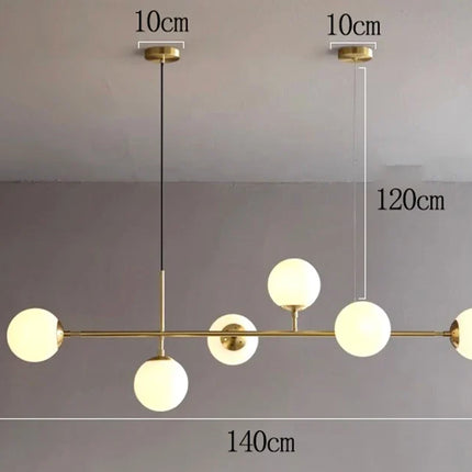 lustre led moderne pour éclairage intérieur suspendu