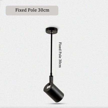 Plafonnier LED télescopique sur rail pour magasin et galerie d'art — LZ4X9P