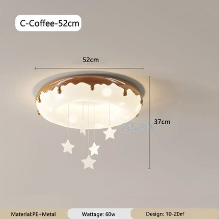 Lustre rond à bulles pour enfants avec protection des yeux — LZ4P9XQ