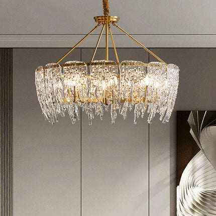 Lustre LED en cristal au design moderne pour intérieur — LZ4QJ7
