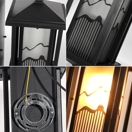 Applique murale étanche design pour éclairage extérieur moderne — LZ4X9Q2