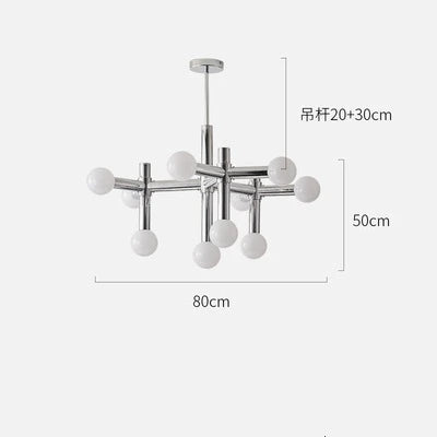 Lustre suspension design nordique en verre et métal — LZ4P9XQ