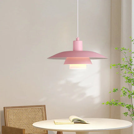Lustre danois créatif en forme de soucoupe volante pour café et restaurant — LZ4X9M