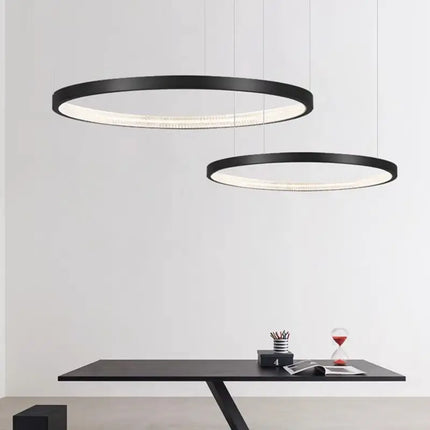 Lustre rond en cuivre antique pour intérieur moderne — LZ4X9J