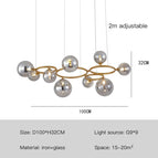 Lumière or-9 / Transparent / Lumière chaude-3000K