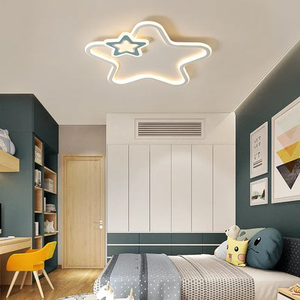 Plafonnier LED moderne en forme d’étoile pour décoration intérieure — LZ4X9T