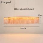 Or rose L100cm / Feu tricolore