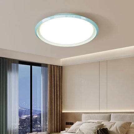 Plafonnier LED ultra fin au design moderne pour intérieur — LZ4X9QJ