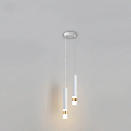 Suspension LED dorée à câble long style art moderne — LZ4X9Q2