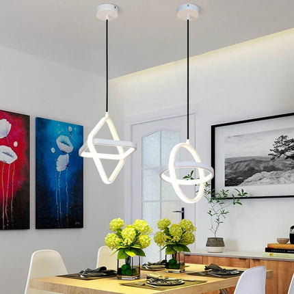 Suspension LED moderne au design simple et élégant — LZ4X9T