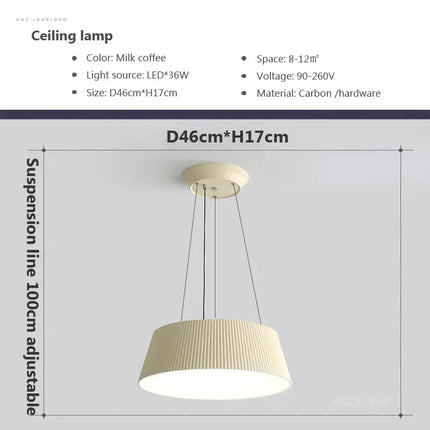 Lustre LED intérieur au design nordique moderne — LZ4X9P2