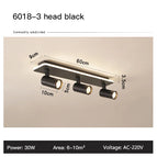 A-3 Black Head / Warm Light