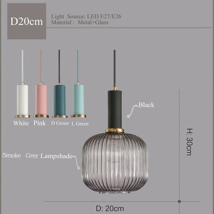 Lustre en verre lumineux pour décoration intérieure élégante — LZ4X9P