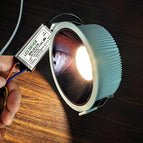 Entrée 12V / 3000k / Blanc 35W trou 200mm | CHINE
