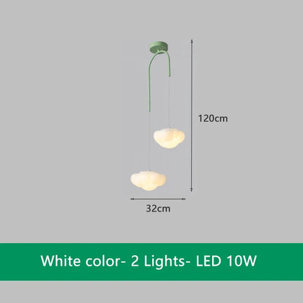 Lustre en forme de nuage avec télécommande pour enfants — LZ4D9X