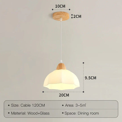Suspension en bois au design moderne pour décoration intérieure — LZ4X9T