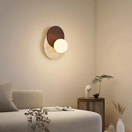 Applique murale décorative au style médiéval et wabi-sabi — LZ4G7Q2