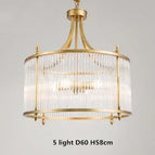 5 lumières D60 H58cm