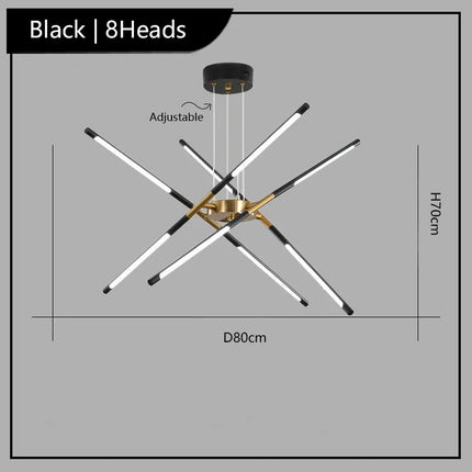 Lustre suspension LED design créatif décoratif Winfordo — LZ4X9Q