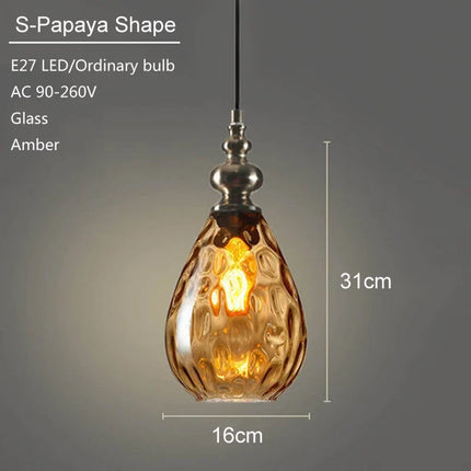 Suspension en verre au design moderne pour décoration intérieure — LZ4X9P