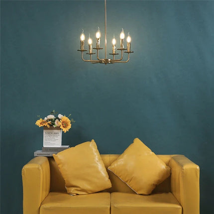 Lustre suspendu moderne en fer avec éclairage créatif — LZ4X9T