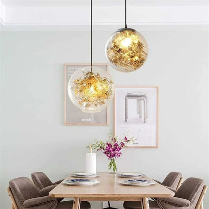 Suspension nordique en verre pour luminaire décoratif — LZ4X9P2