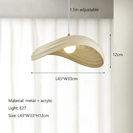 lustre wabi sabi éclairage décoratif pour intérieur moderne